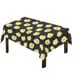 Cute Popcorn Pattern Print Tablecloth
