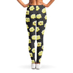 Cute Popcorn Pattern Print Women's Leggings