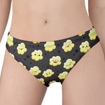 Cute Popcorn Pattern Print Women's Panties