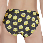 Cute Popcorn Pattern Print Women's Panties