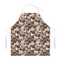 Cute Pug Pattern Print Adjustable Apron