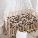 Cute Pug Pattern Print Baby Crib Sheet