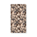 Cute Pug Pattern Print Baby Crib Sheet