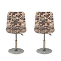 Cute Pug Pattern Print Bar Stool Covers