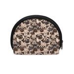 Cute Pug Pattern Print Coin Purse