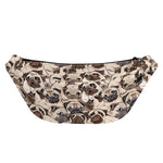 Cute Pug Pattern Print Fanny Pack