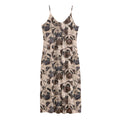 Cute Pug Pattern Print Jersey Midi Cami Dress