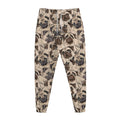 Cute Pug Pattern Print Jogger Pants