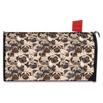 Cute Pug Pattern Print Mailbox Cover