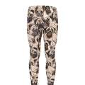 Cute Pug Pattern Print Men's Leggings