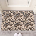 Cute Pug Pattern Print Rubber Doormat
