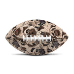 Cute Pug Pattern Print Rugby Ball