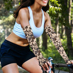 Cute Pug Pattern Print Sun Protection Arm Sleeves