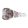 Cute Pug With Glasses Print Bicycle Seat Cover
