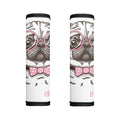 Cute Pug With Glasses Print Handle Covers