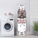 Cute Pug With Glasses Print Ironing Board Cover