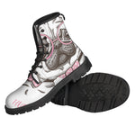 Cute Pug With Glasses Print Backpack