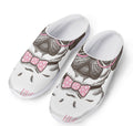 Cute Pug With Glasses Print Mesh Casual Shoes