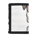 Cute Pug With Glasses Print Trifold Wallet