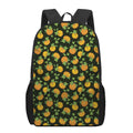 Cute Pumpkin Pattern Print 17 Inch Backpack