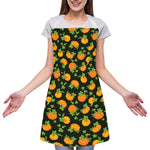 Cute Pumpkin Pattern Print Adjustable Apron
