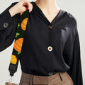 Cute Pumpkin Pattern Print Bag Strap