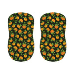 Cute Pumpkin Pattern Print Bar Stool Covers