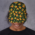 Cute Pumpkin Pattern Print Baseball Cap