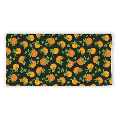 Cute Pumpkin Pattern Print Beach Towel