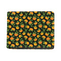Cute Pumpkin Pattern Print Bifold Wallet