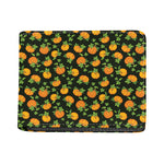 Cute Pumpkin Pattern Print Bifold Wallet