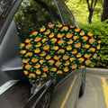 Cute Pumpkin Pattern Print Car Side Mirror Covers