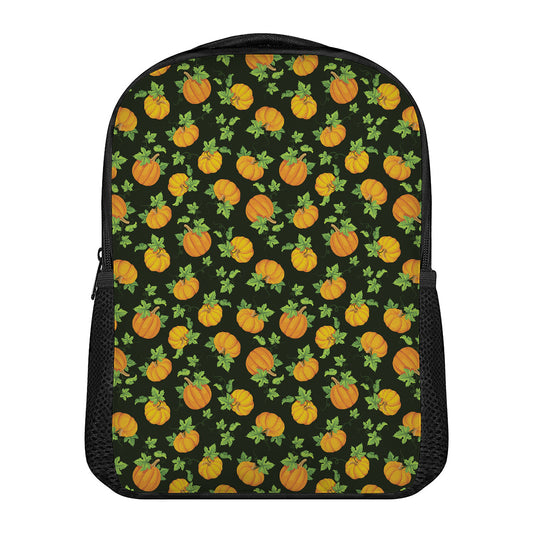 Cute Pumpkin Pattern Print Casual Backpack