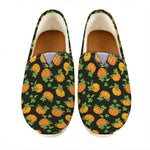 Cute Pumpkin Pattern Print Casual Shoes