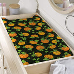 Cute Pumpkin Pattern Print Changing Pad Cover
