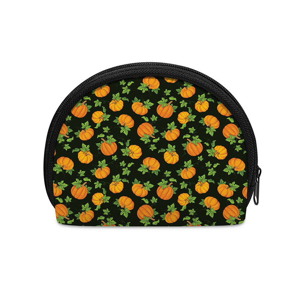 Cute Pumpkin Pattern Print Coin Purse