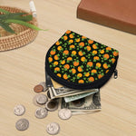Cute Pumpkin Pattern Print Coin Purse