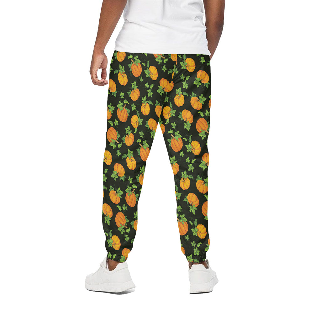 Cute Pumpkin Pattern Print Cotton Pants