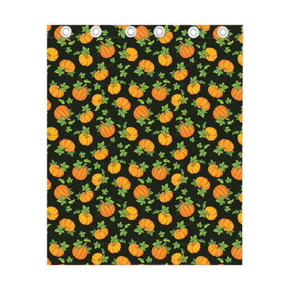 Cute Pumpkin Pattern Print Curtain