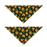 Cute Pumpkin Pattern Print Dog Bandana