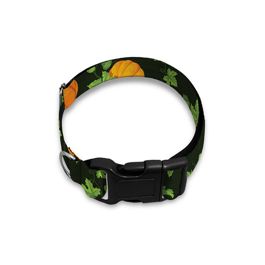 Cute Pumpkin Pattern Print Dog Collar