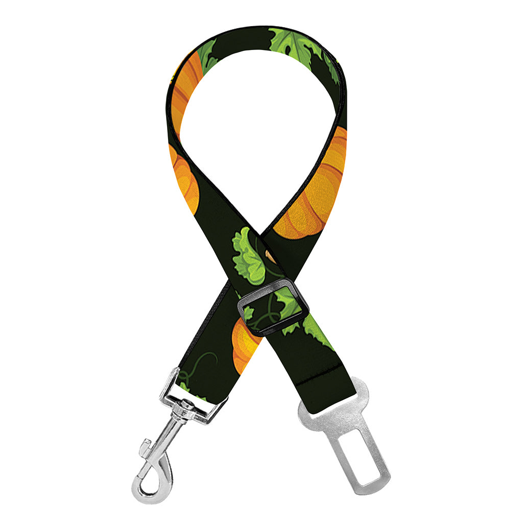 Cute Pumpkin Pattern Print Dog Seat Belt