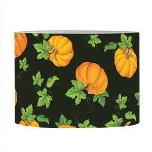 Cute Pumpkin Pattern Print Drum Lamp Shade