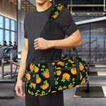 Cute Pumpkin Pattern Print Gym Bag