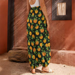 Cute Pumpkin Pattern Print Harem Pants