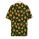 Cute Pumpkin Pattern Print Hawaiian Shirt