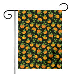 Cute Pumpkin Pattern Print House Flag