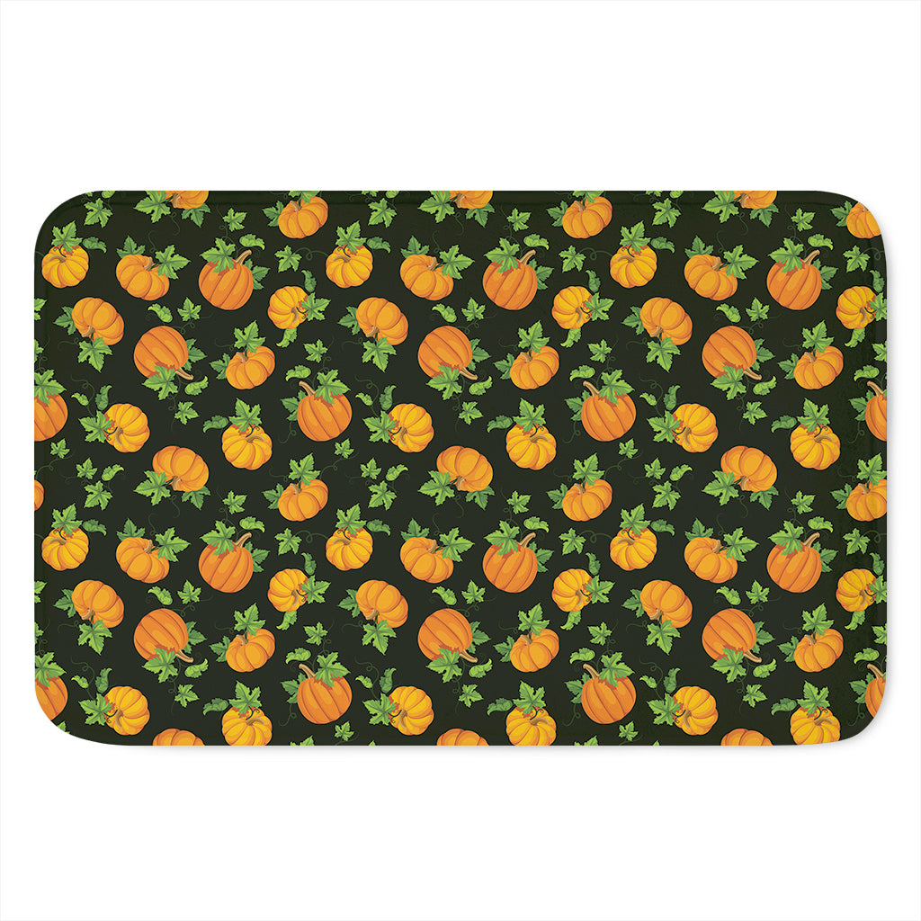 Cute Pumpkin Pattern Print Indoor Door Mat