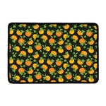 Cute Pumpkin Pattern Print Kitchen Mat