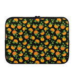 Cute Pumpkin Pattern Print Laptop Sleeve